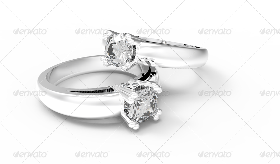 Diamond Rings 12 Images by wowarts | GraphicRiver